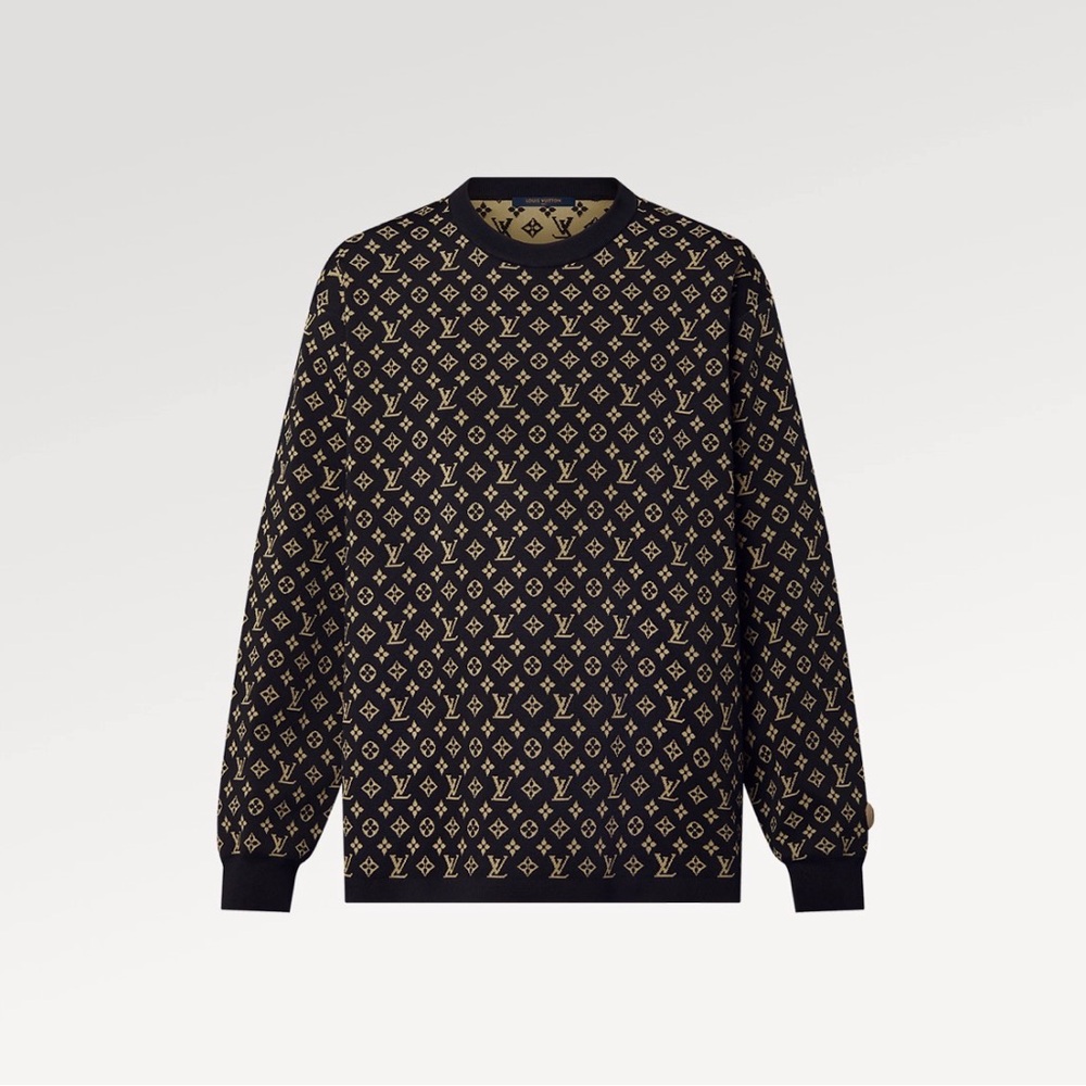 Louis Vuitton Monogram Jacquard Pullover
